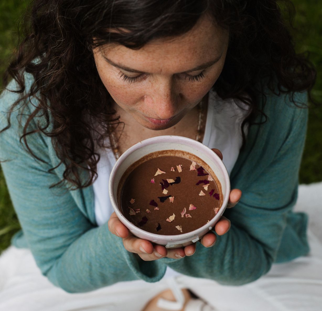 Julia Oberrenner Kakao Zeremonie Klangbäder Nürtingen Stuttgart